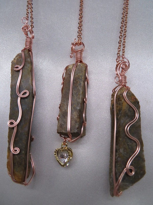 Rhyolite Crystal Custom Pendant #103