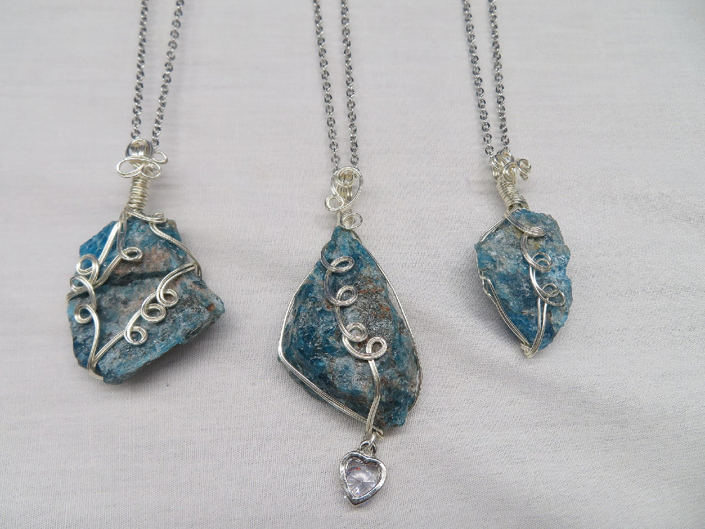 Apatite Crystal Custom Pendant #16