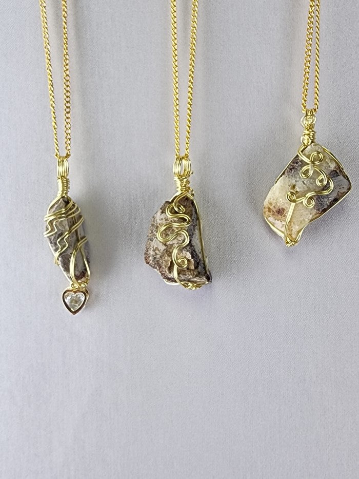 Septarian Crystal Custom Pendant  #84