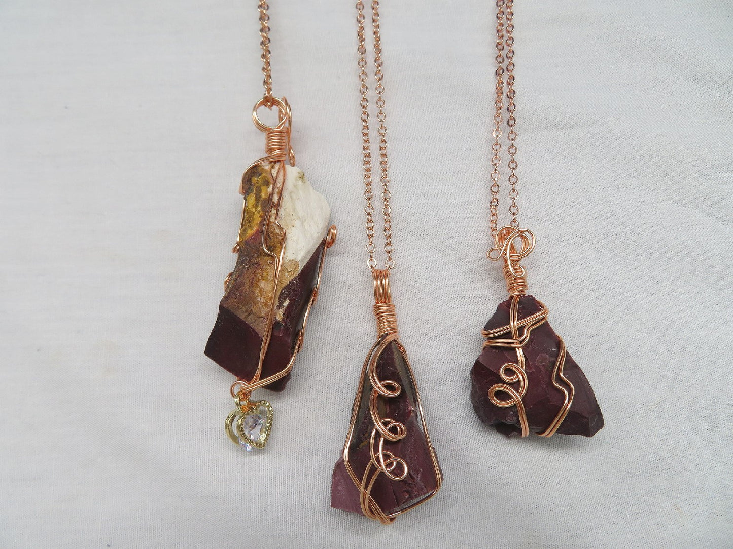 Mookaite Crystal Custom Pendant #55