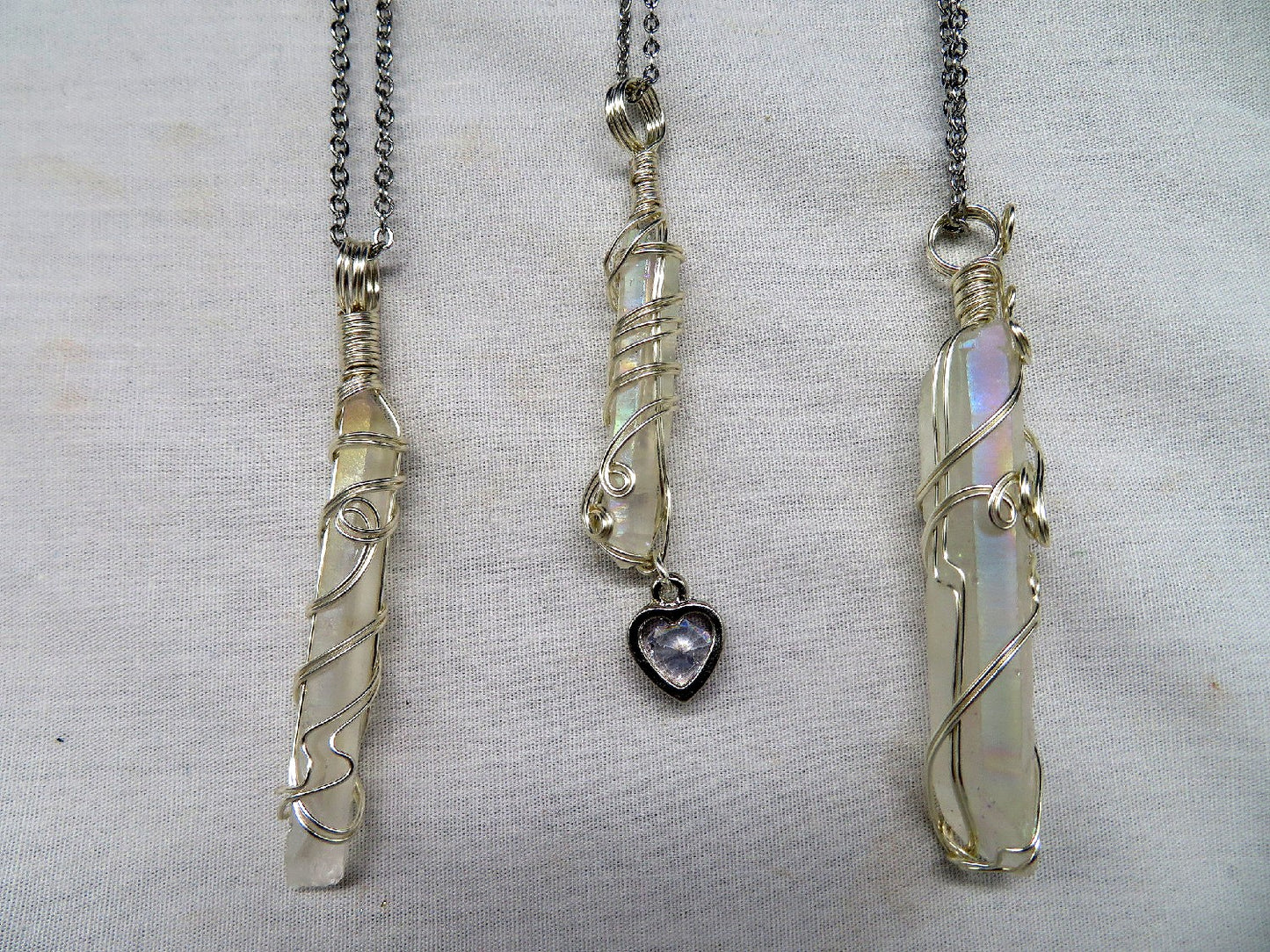 Angel Aura Quartz Crystal Custom Pendant #72