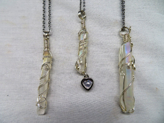 Angel Aura Quartz Crystal Custom Pendant #72