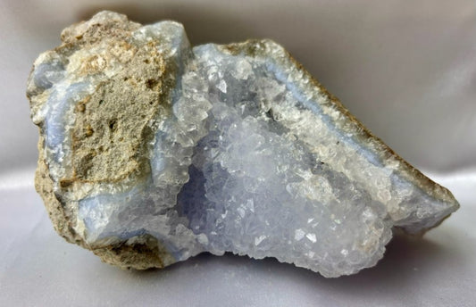 Agate/Blue Lace Large Crystal Raw