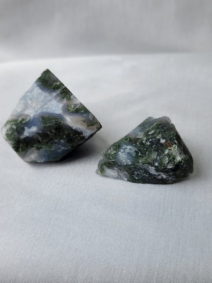 Agate/Moss Crystal Raw #R3