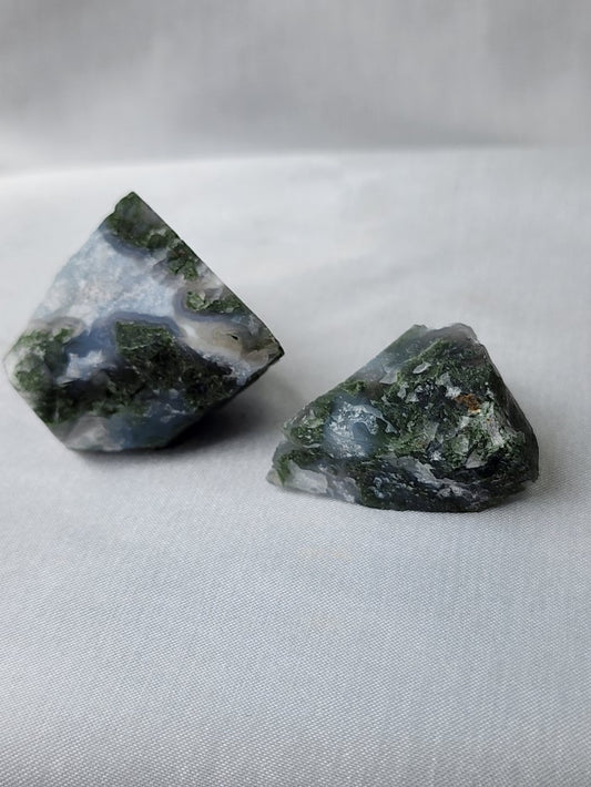 Agate/Moss Crystal Raw #R3