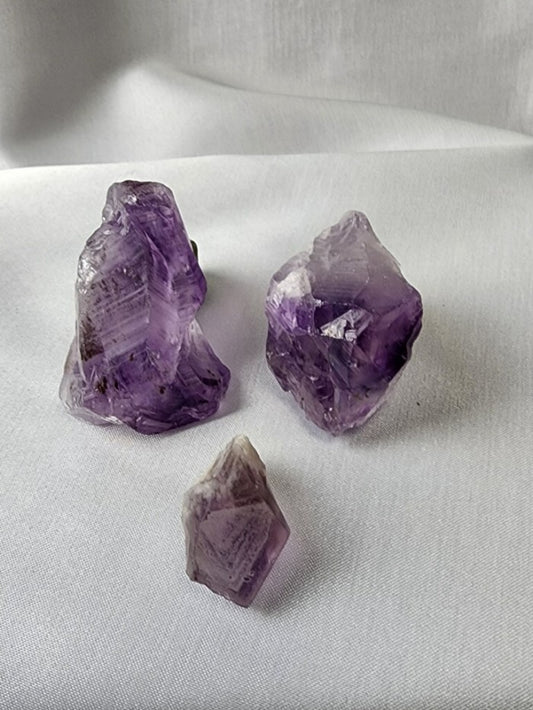 Amethyst Teardrop Crystal Raw #R8
