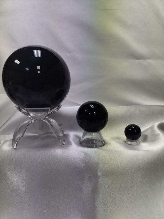 Black Obsidian Sphere