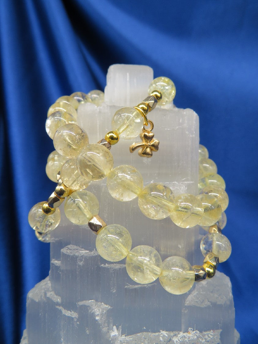 Citrine Crystal Bracelet  #BR18