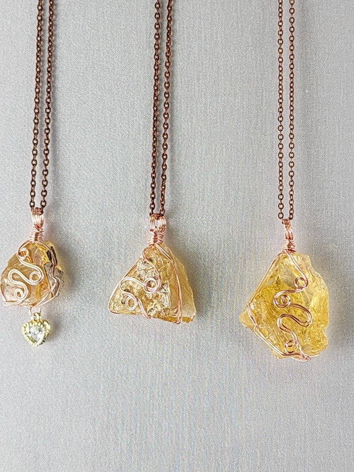 Copal Crystal Custom Pendant #28