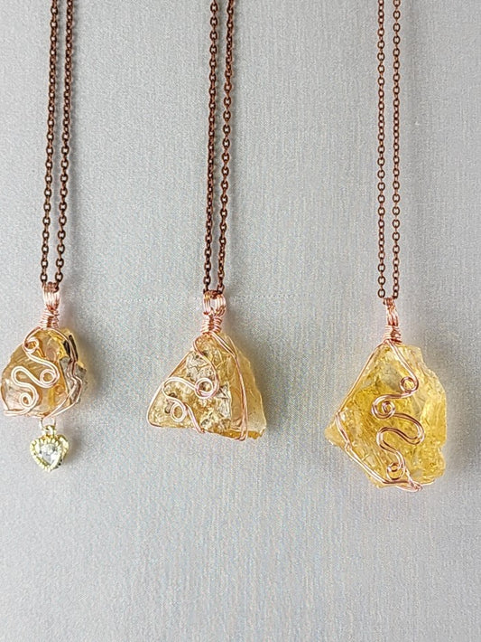 Copal Crystal Custom Pendant #28