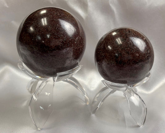 Garnet Crystal Sphere