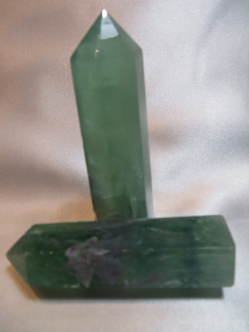 Green Fluorite Wand