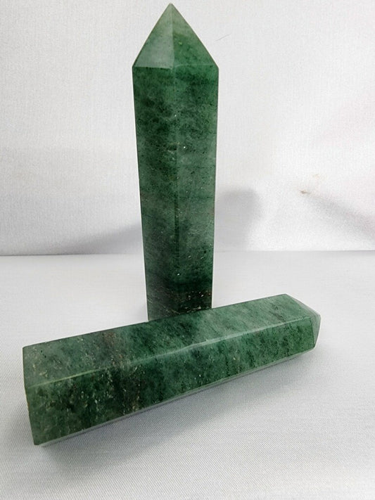 Green Strawberry Quartz  Wand
