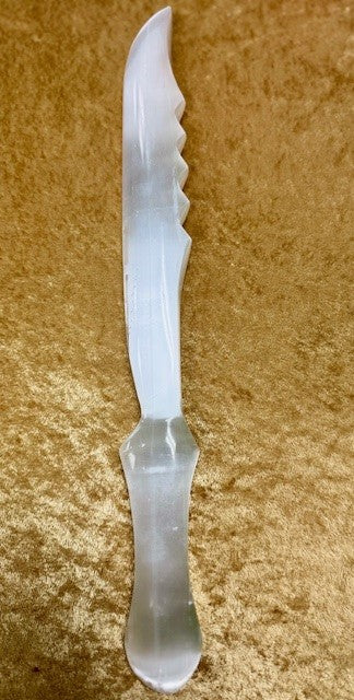 Selenite Knife 15'in