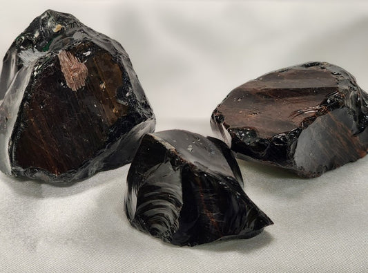 Obsidian/Gold Sheen Crystal Raw #R74