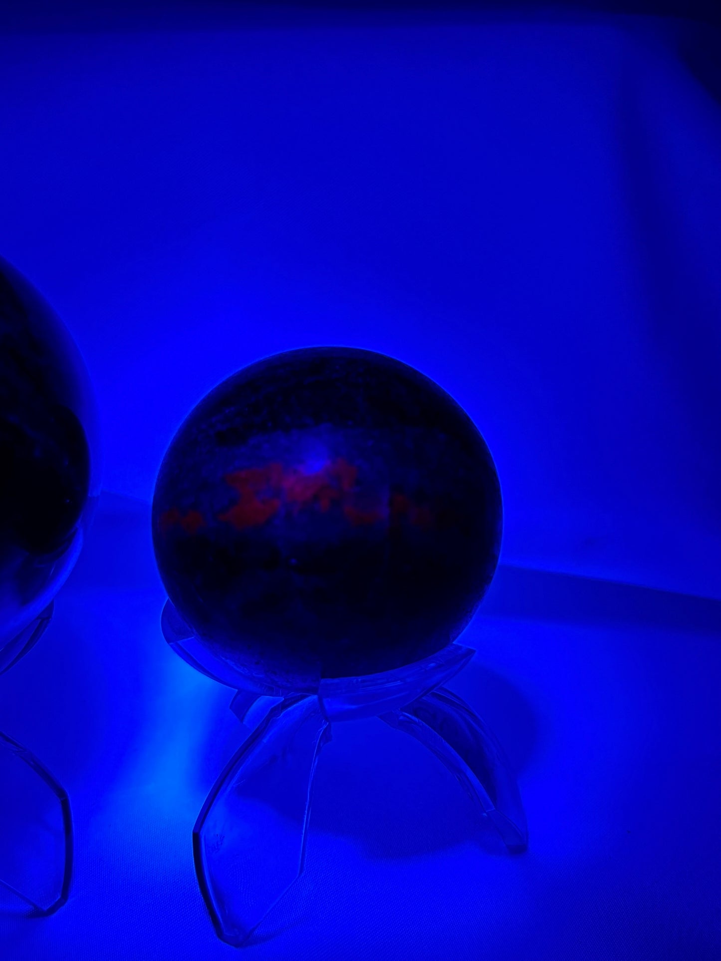 Ruby Zoisite Crystal Sphere