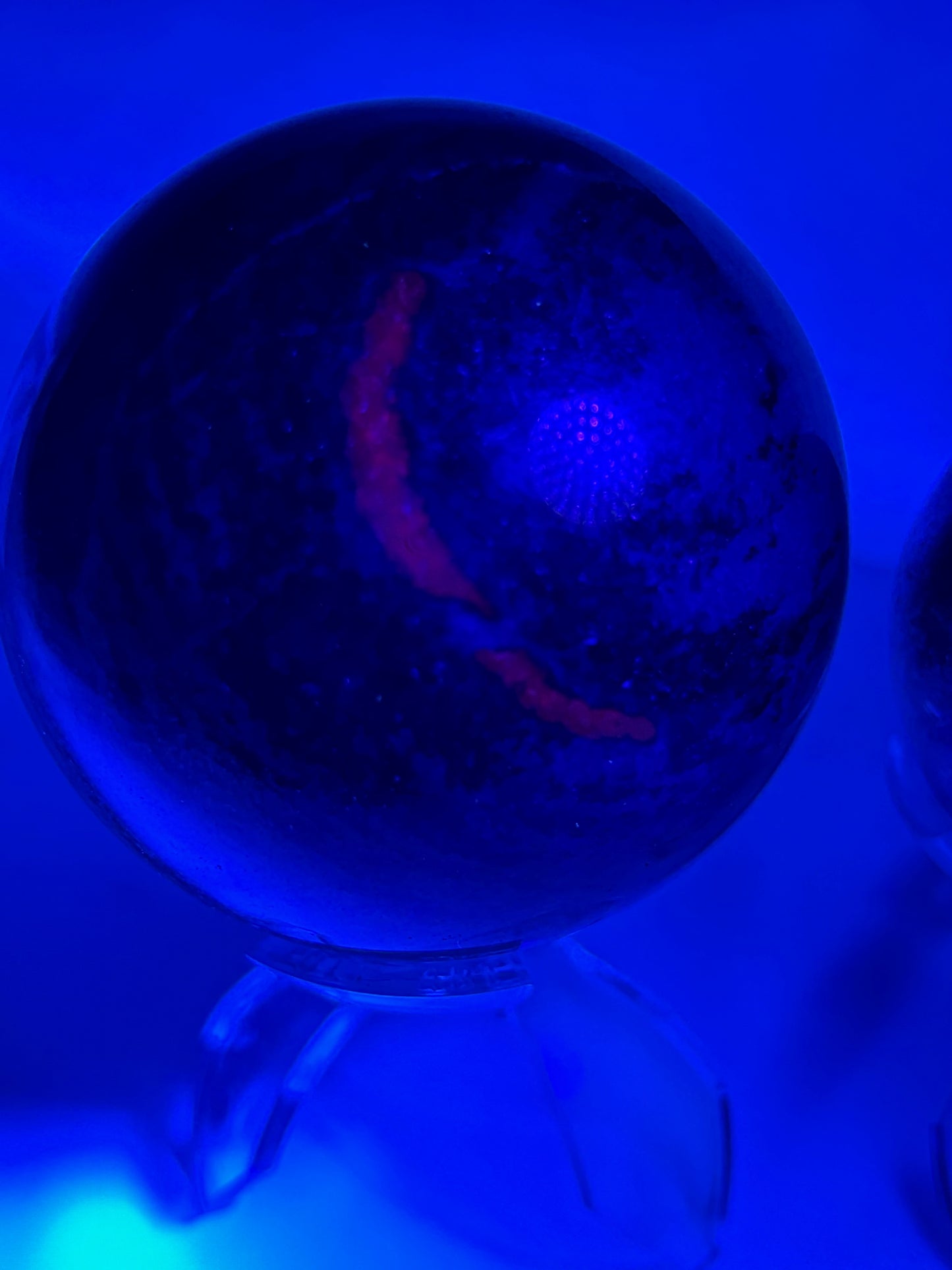 Ruby Zoisite Crystal Sphere