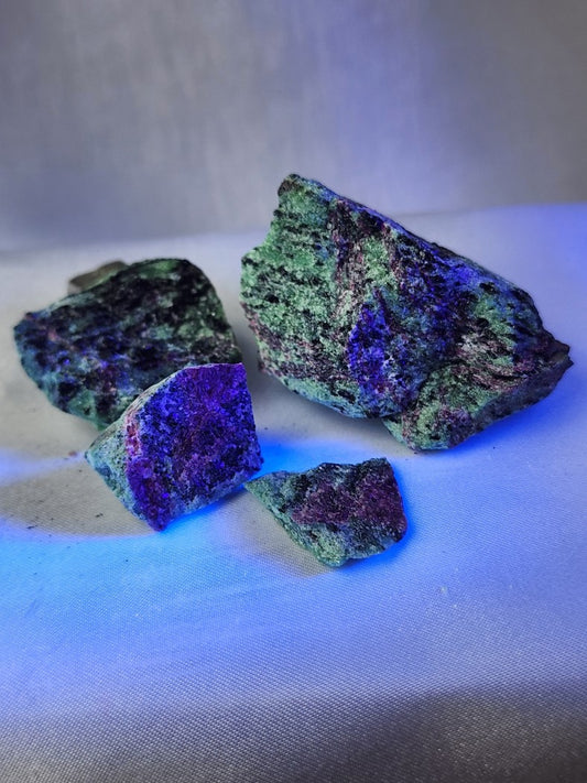 Ruby Zoisite Raw Crystal #R102