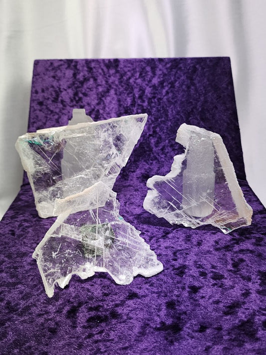 Selenite Slabs Crystal Raw #R126