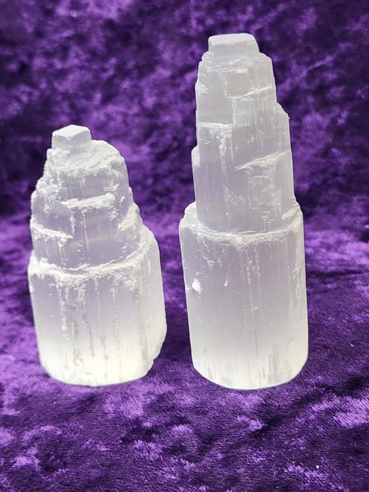 Selenite Towers Crystal Raw #R128