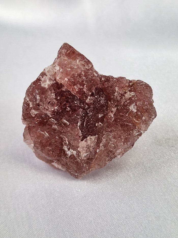 Quartz/Strawberry Crystal Raw #R123