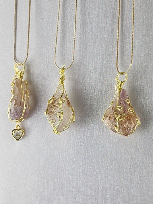 Super 7 Crystal Custom Pendant  #115