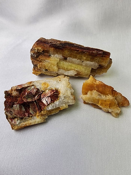 Tourmaline/Yellow Crystal Raw #R117