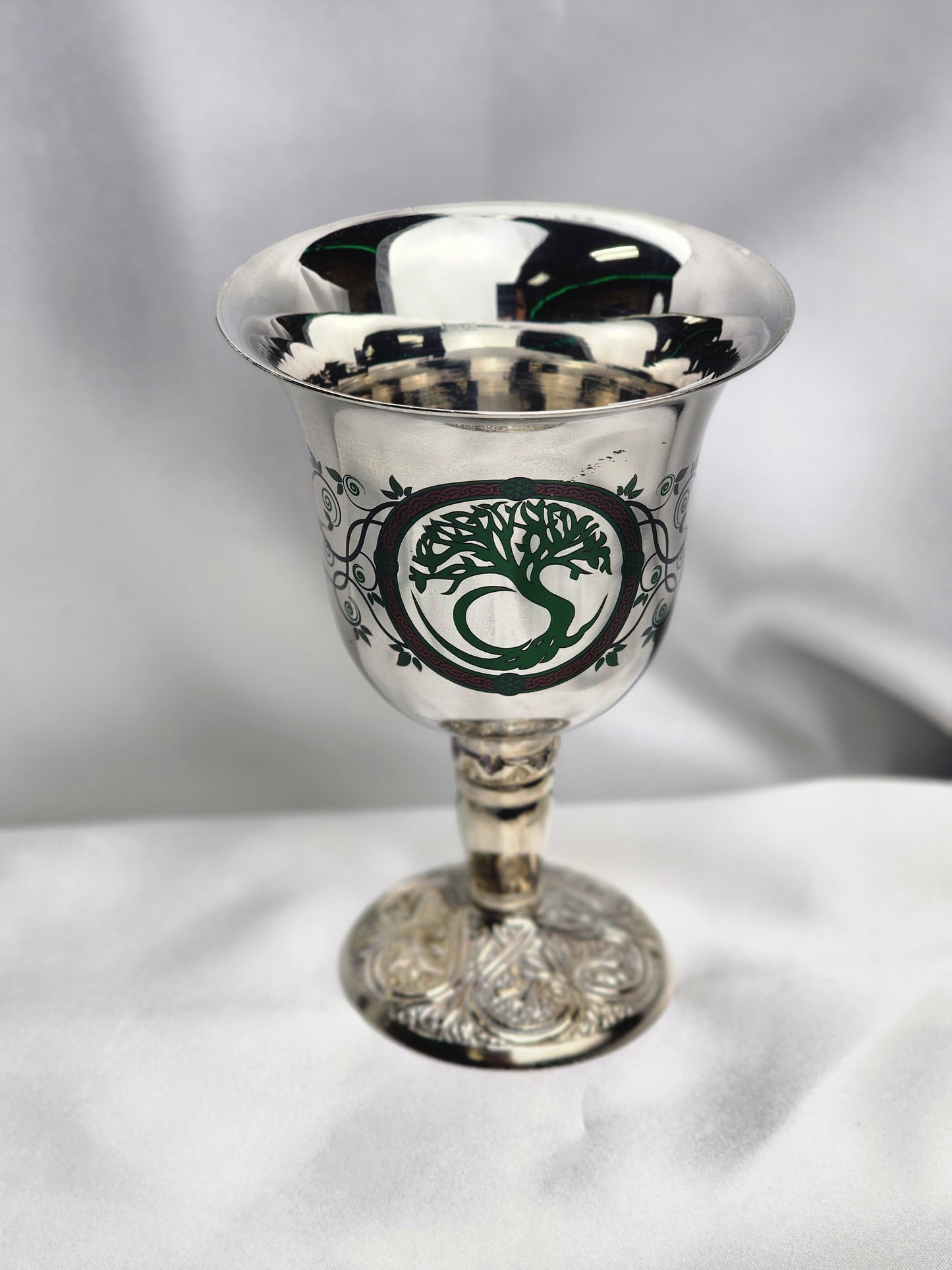 Chalice with Tree of Life     4.75"H