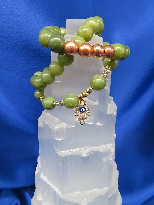 Jade Crystal Bracelet BR27