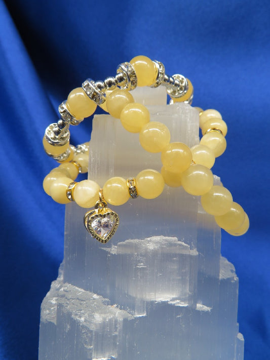 Aragonite Crystal Bracelet #BR10