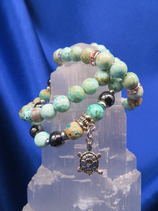 Turquoise Crystal Bracelet BR71