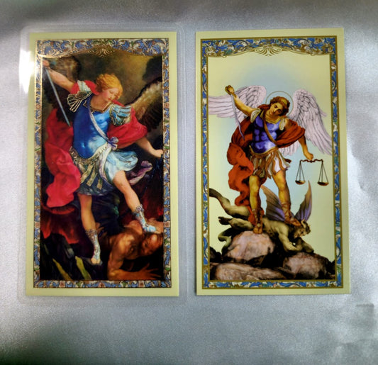 Saint Michael Prayer Cards