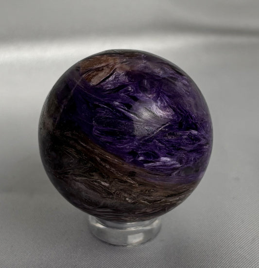 Charoite Crystal Sphere