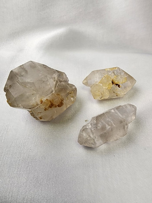 Quartz/Enhydro Crystal Raw #R90