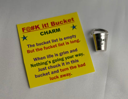 F@#k Bucket Charm