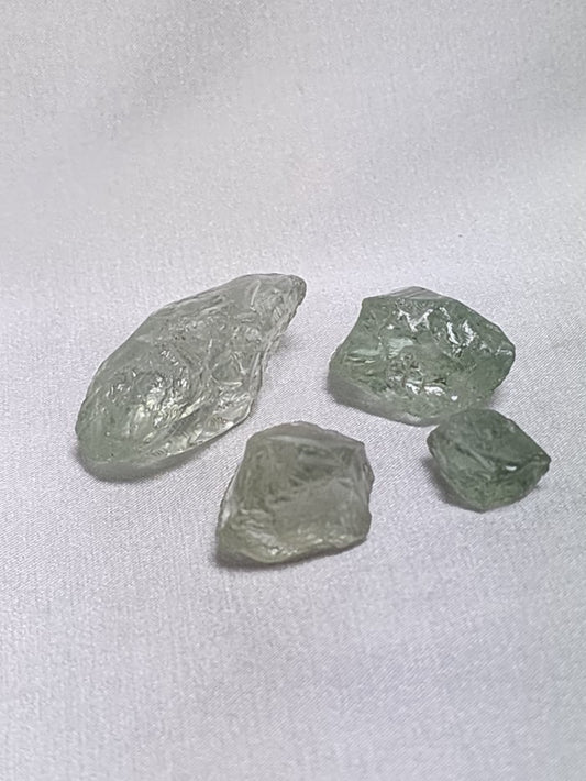 Amethyst/Green Crystal (Prasiolite) Raw #R9