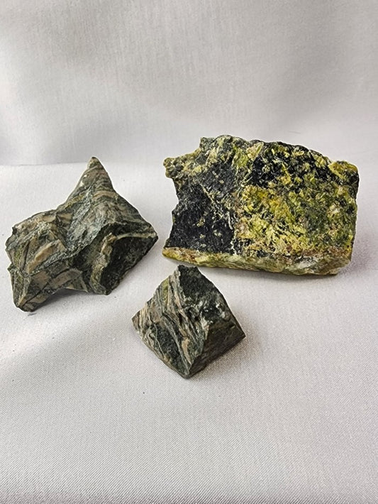 Jade/Serpentine Crystal Raw #R53