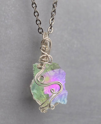 Angel Aura Special  Crystal Custom Pendant