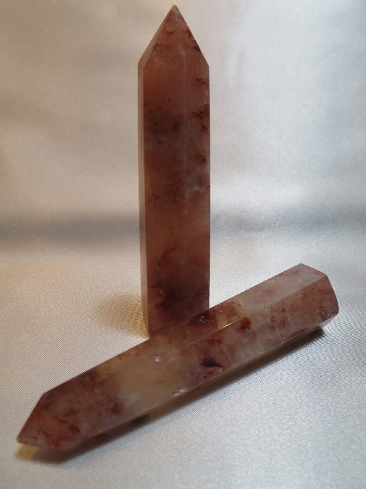 Red Hematoid Quartz Wand