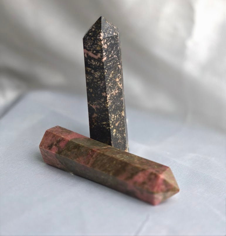 Rhodonite Wand