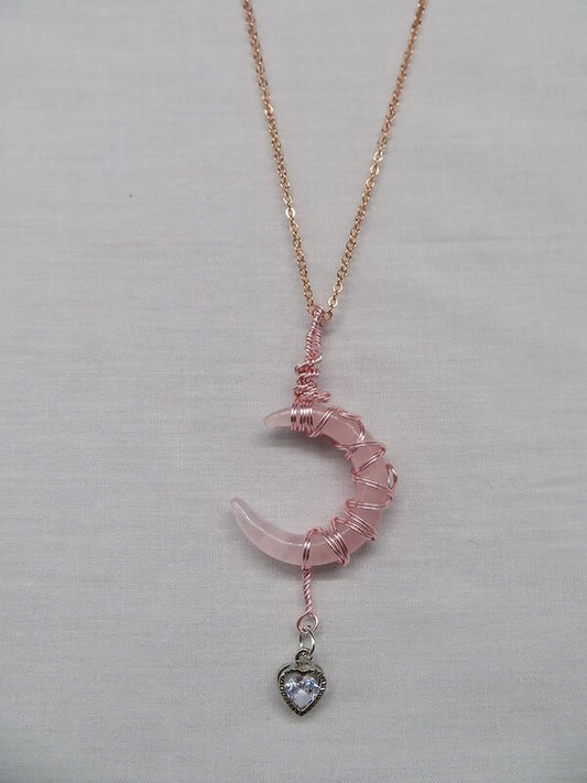 Love #E20 Rose Quartz Moon