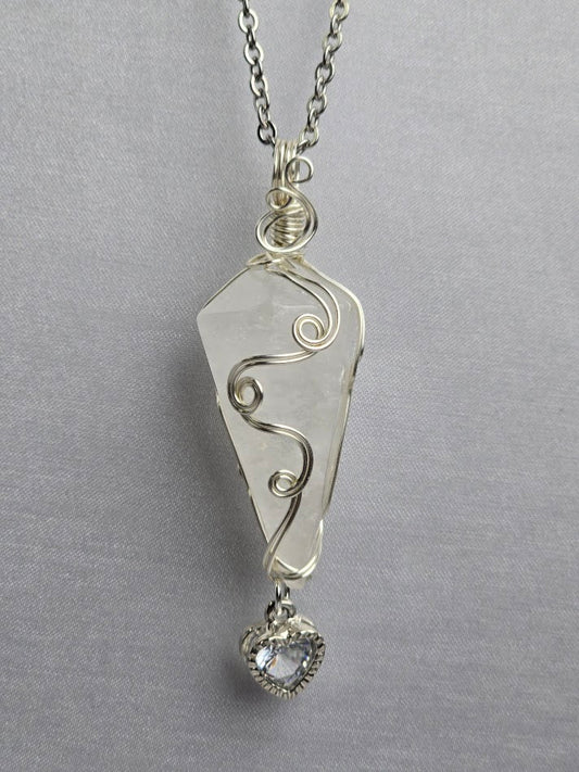 Selenite Crystal Custom Pendant or Pendulum